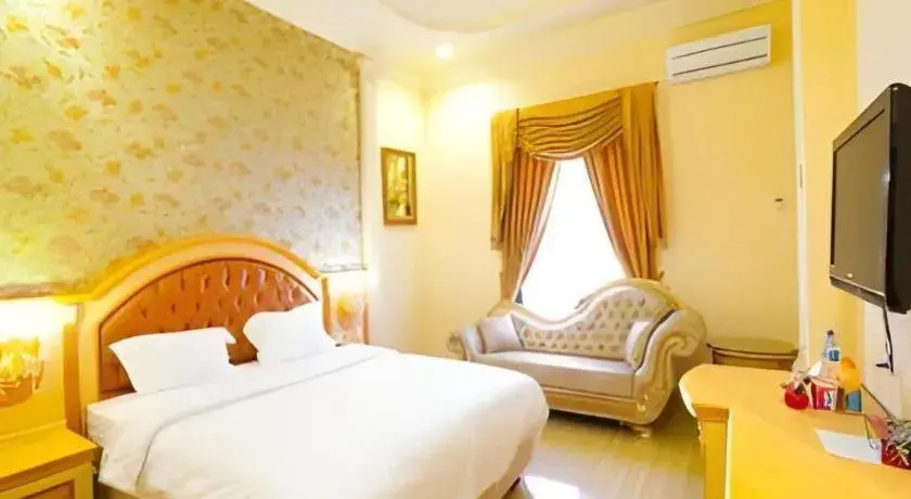 Bed in Hotel Grand Town Bed in Hotel Grand Town