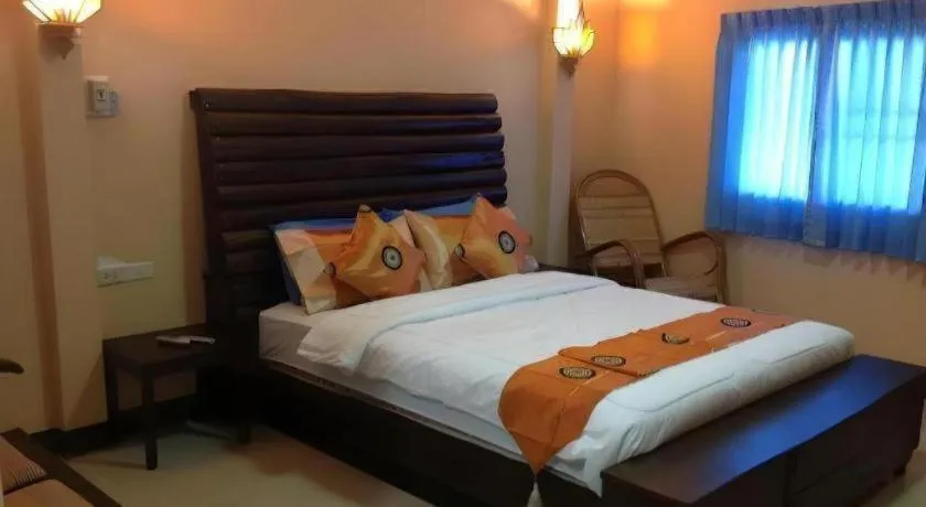 Bed in Ruen Kaew Resort