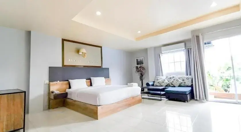 Bed in Atikarn Princess Hotel & Resort Bed in Atikarn Princess Hotel & Resort