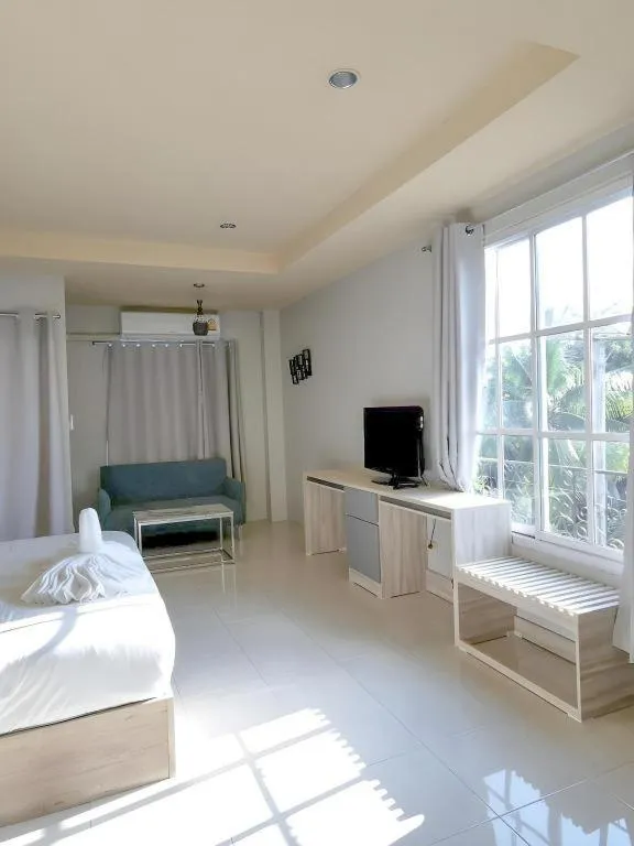 Bed in Atikarn Princess Hotel & Resort