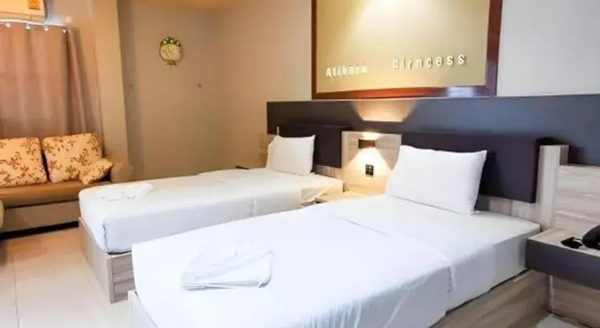 Bed in Atikarn Princess Hotel & Resort Bed in Atikarn Princess Hotel & Resort