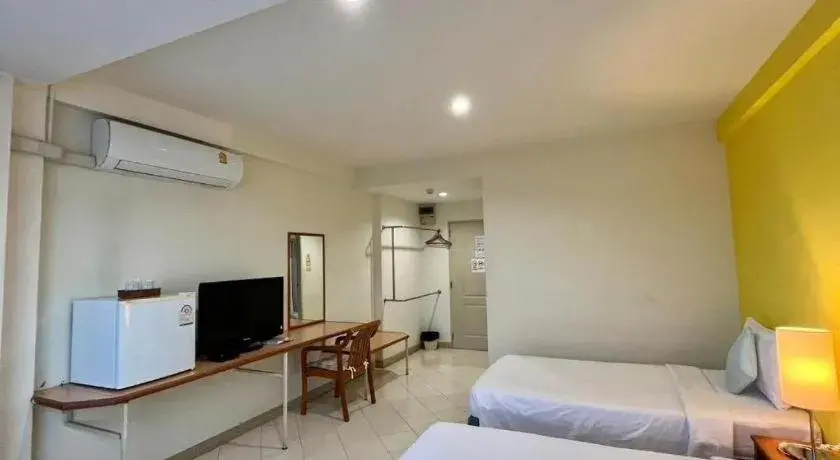 Bed in The Majestic Sakon Nakhon Hotel Bed in The Majestic Sakon Nakhon Hotel