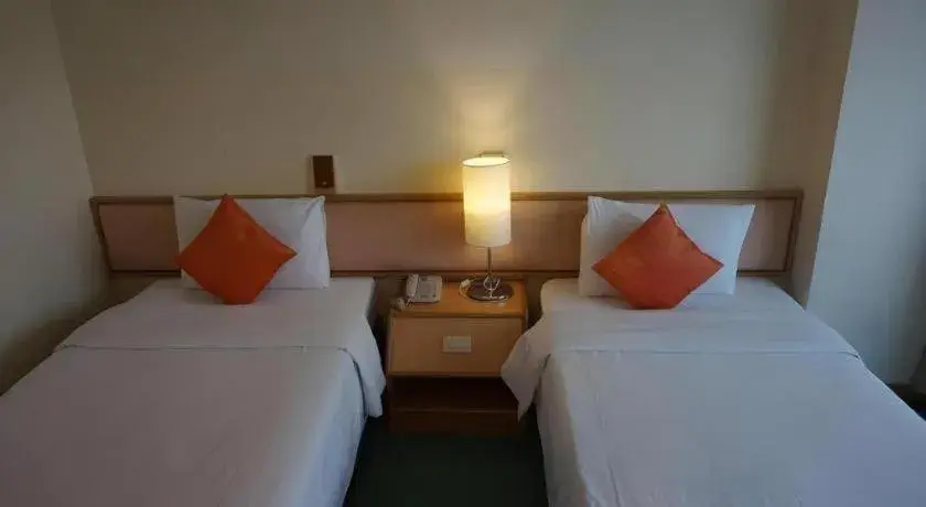 Bed in The Majestic Sakon Nakhon Hotel Bed in The Majestic Sakon Nakhon Hotel