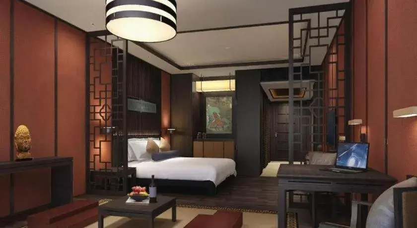 Bed in Xiang Yun Sha Garden Hotel Bed in Xiang Yun Sha Garden Hotel