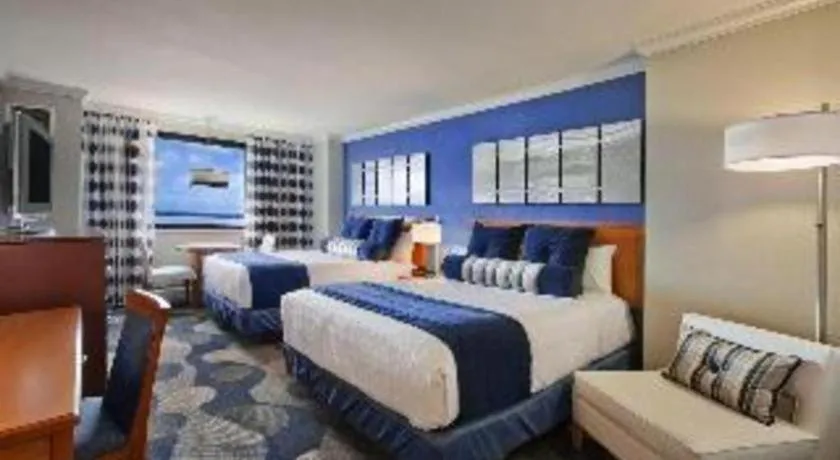 Bed in IP Casino Resort & Spa