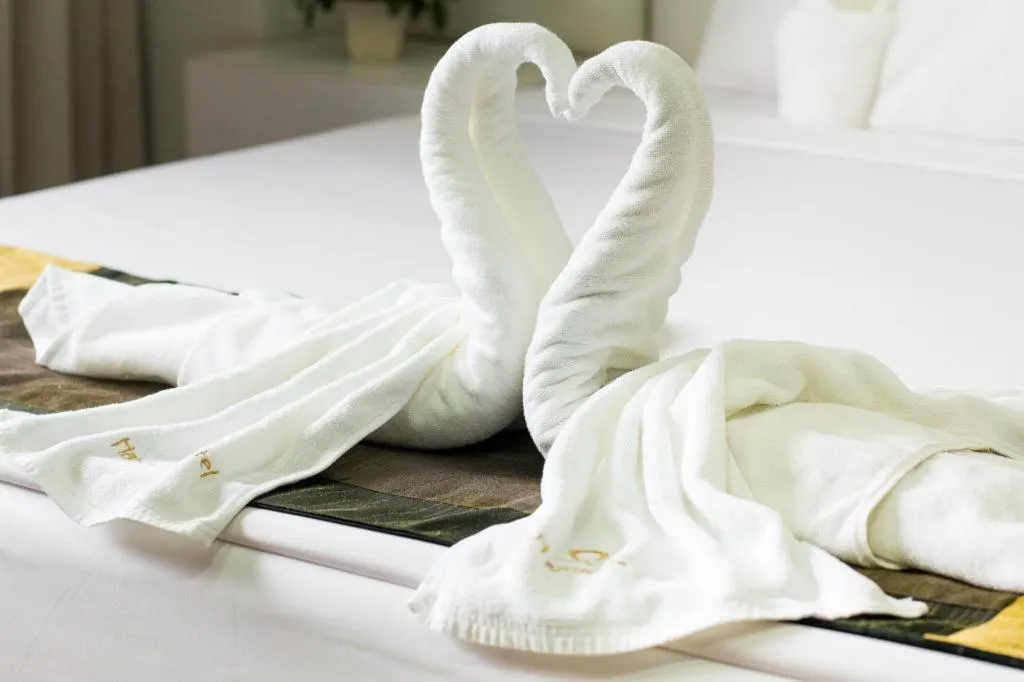 Bed in Hatyai Rama Hotel