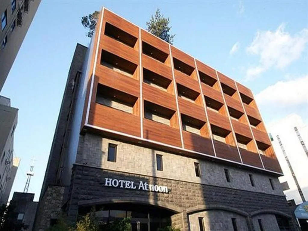 At Noon Hotel in Jeju