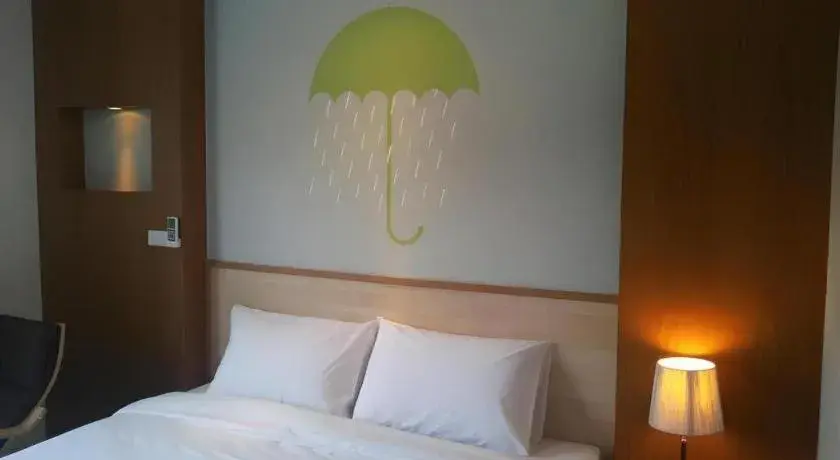 Bed in Klim Hotel Bed in Klim Hotel