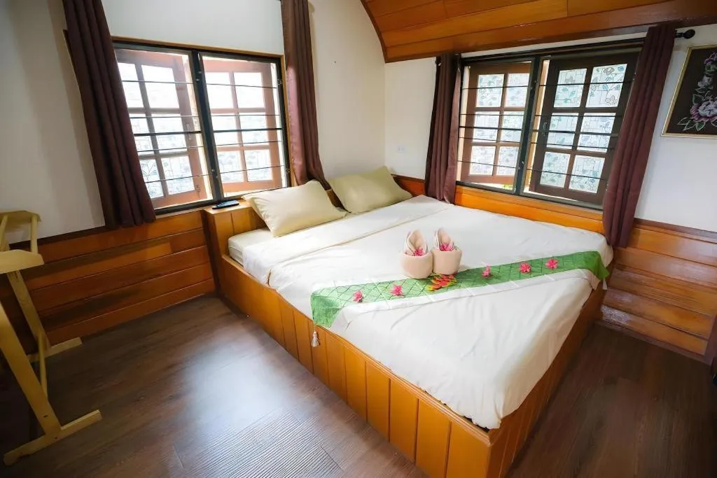 Bed in Raisongrao Resort Khao Kho