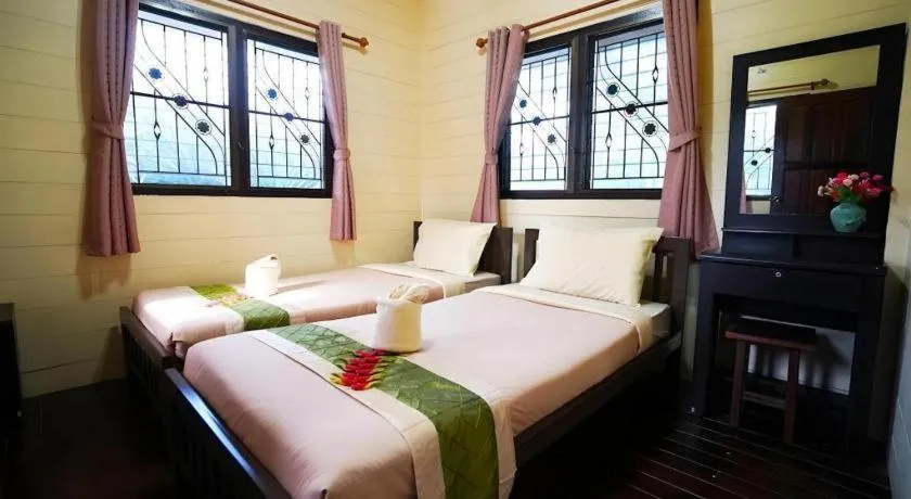 Bed in Raisongrao Resort Khao Kho