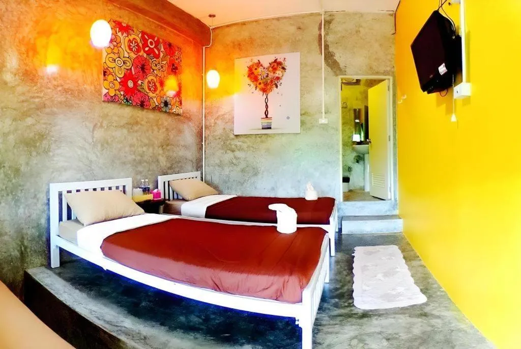 Bed in Raisongrao Resort Khao Kho