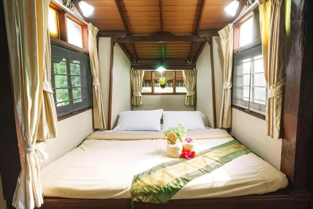 Bed in Raisongrao Resort Khao Kho