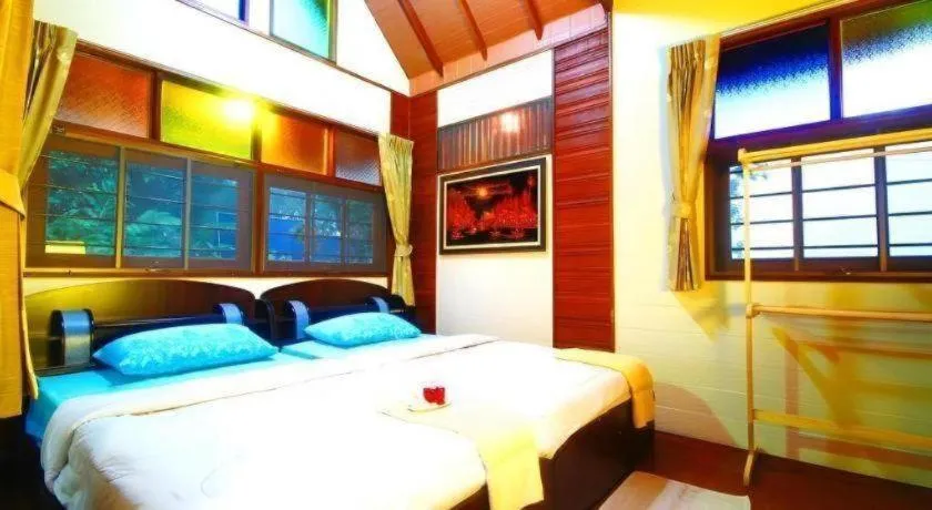 Bed in Raisongrao Resort Khao Kho