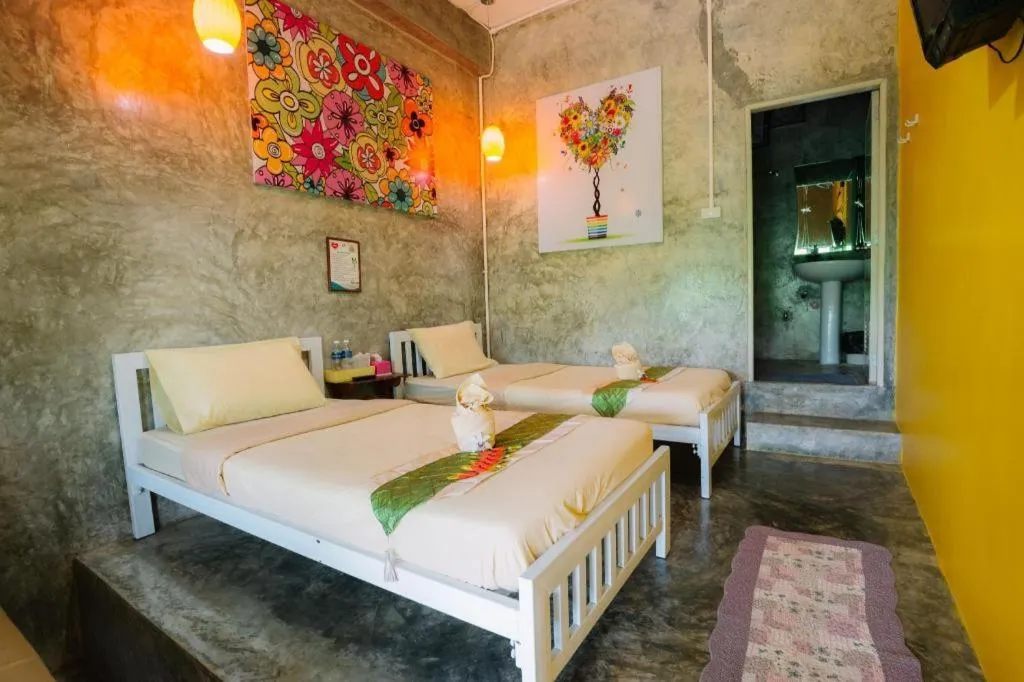 Bed in Raisongrao Resort Khao Kho