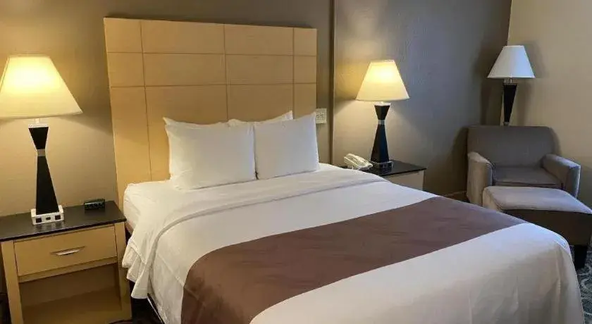 Bed in Quality Inn Bed in Quality Inn