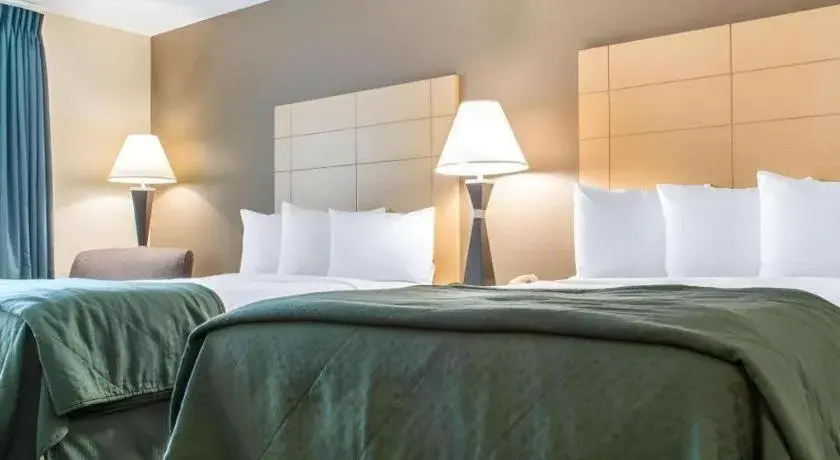 Bed in Quality Inn Bed in Quality Inn