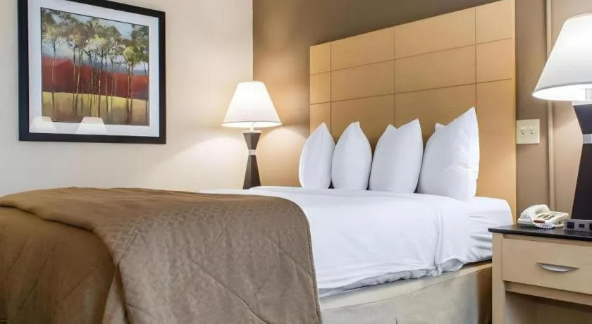 Bed in Quality Inn