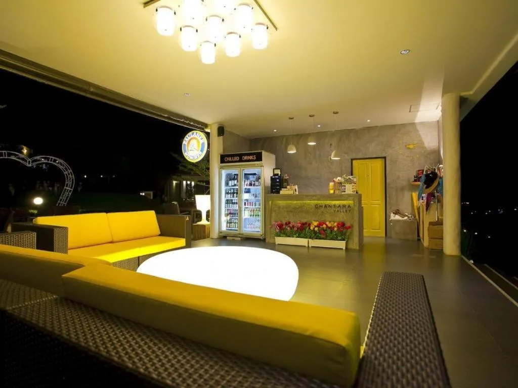 Bed in Chantara Valley Resort