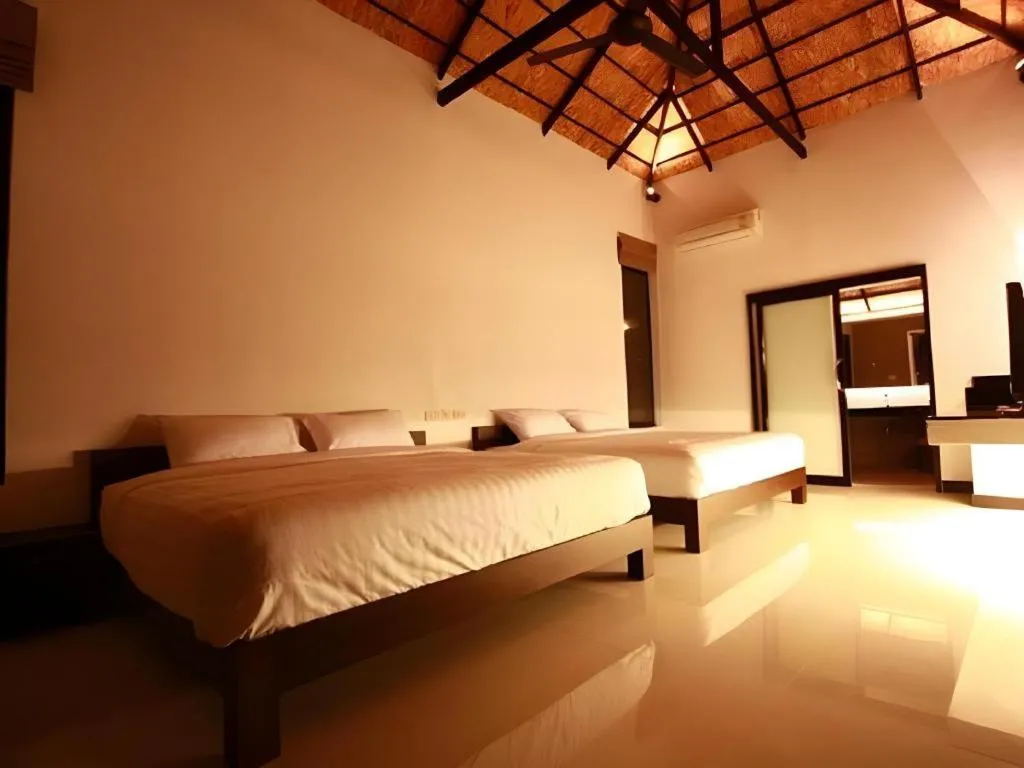 Bed in Chantara Valley Resort
