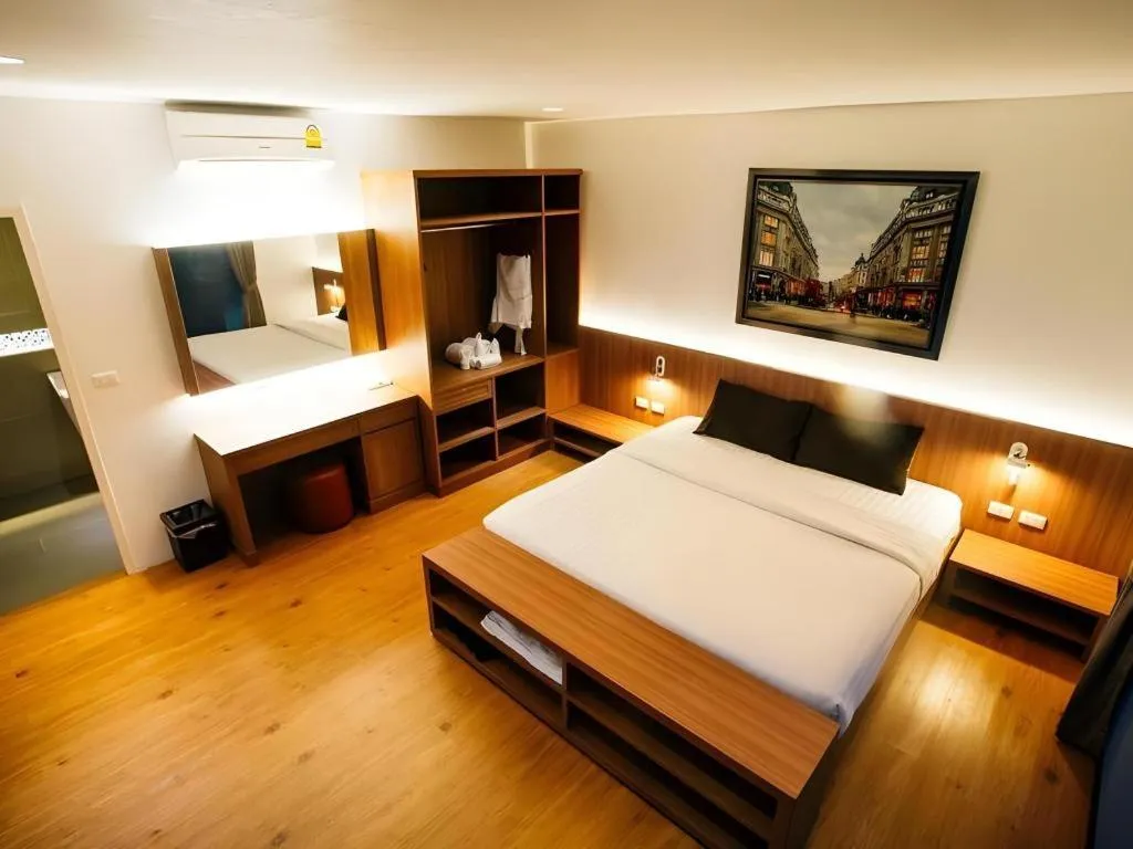 Bed in Chantara Valley Resort