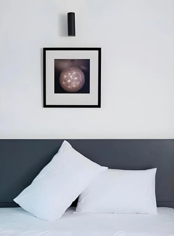 Bed in Siamgrand Hotel