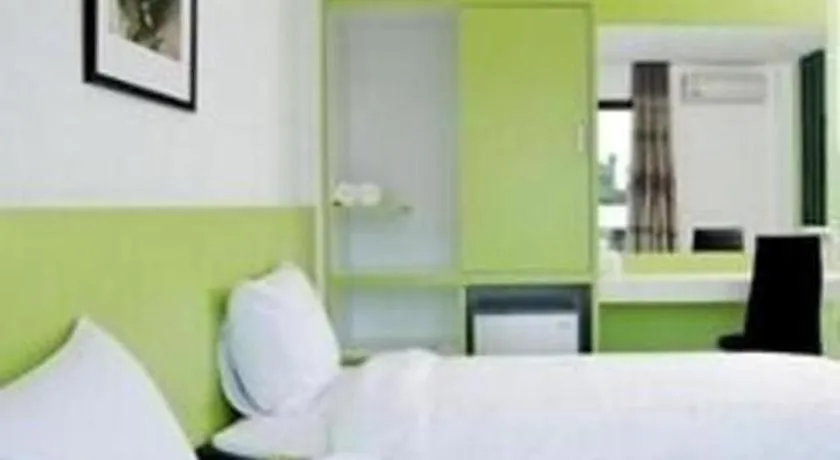 Bed in Siamgrand Hotel