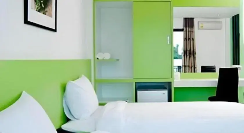 Bed in Siamgrand Hotel Bed in Siamgrand Hotel