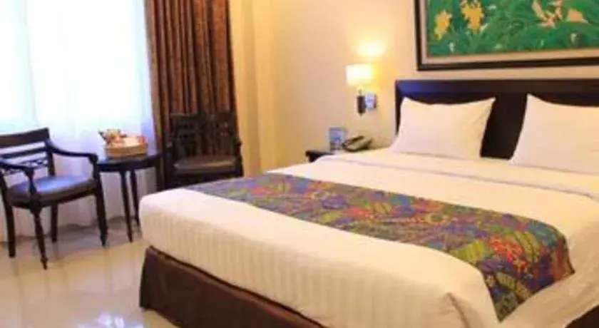 Bed in NARITA Classic Hotel Bed in NARITA Classic Hotel