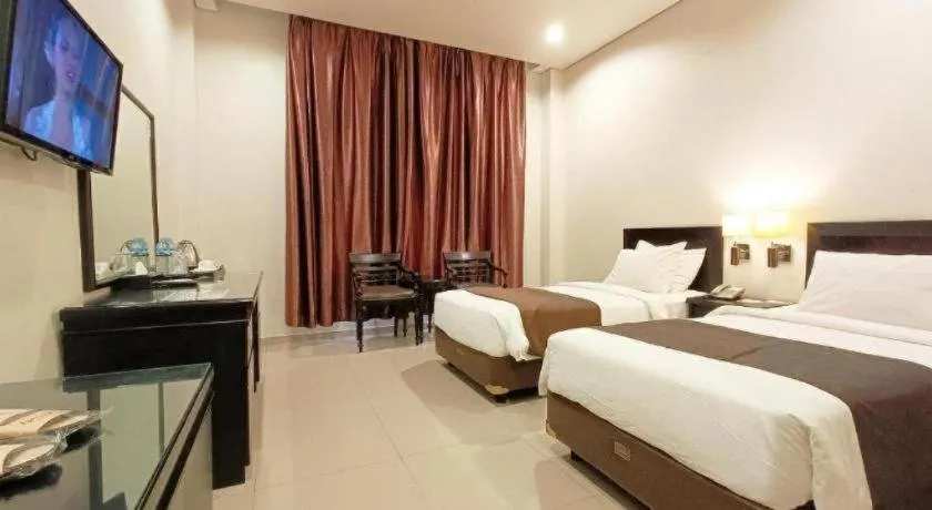 Bed in NARITA Classic Hotel