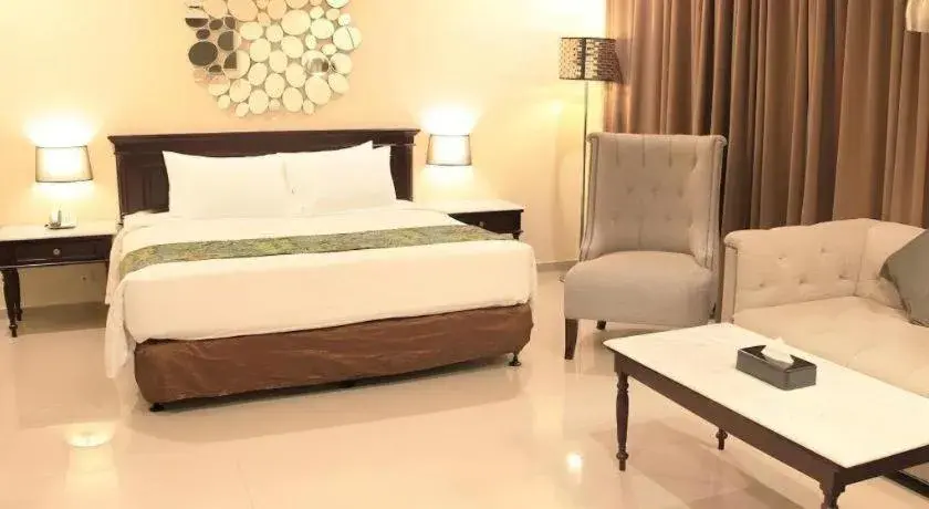 Bed in NARITA Classic Hotel Bed in NARITA Classic Hotel