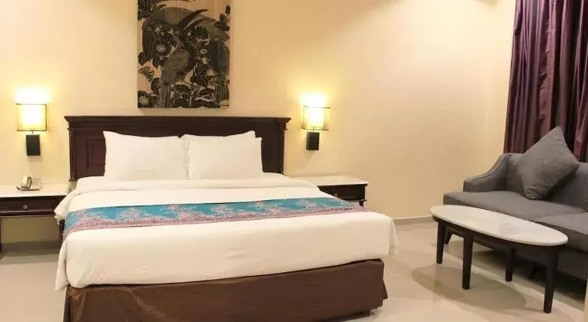 Bed in NARITA Classic Hotel Bed in NARITA Classic Hotel