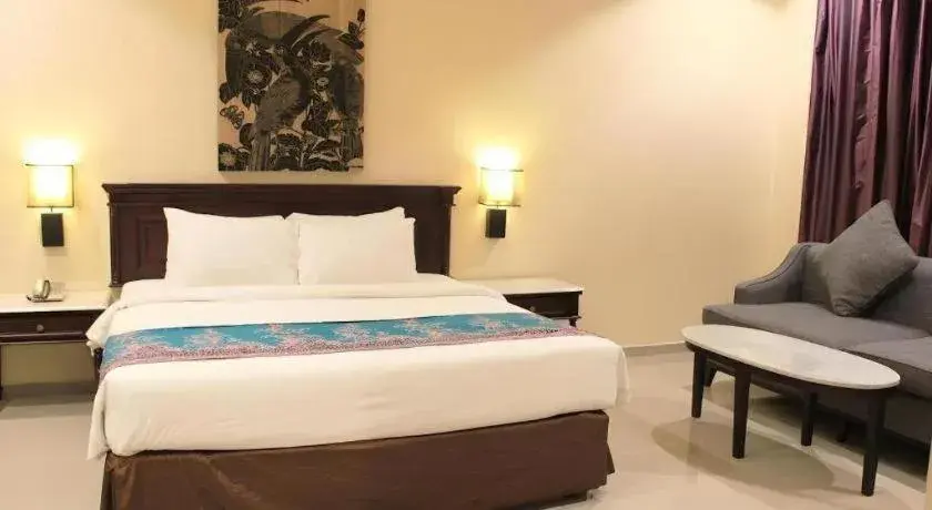 Bed in NARITA Classic Hotel Bed in NARITA Classic Hotel