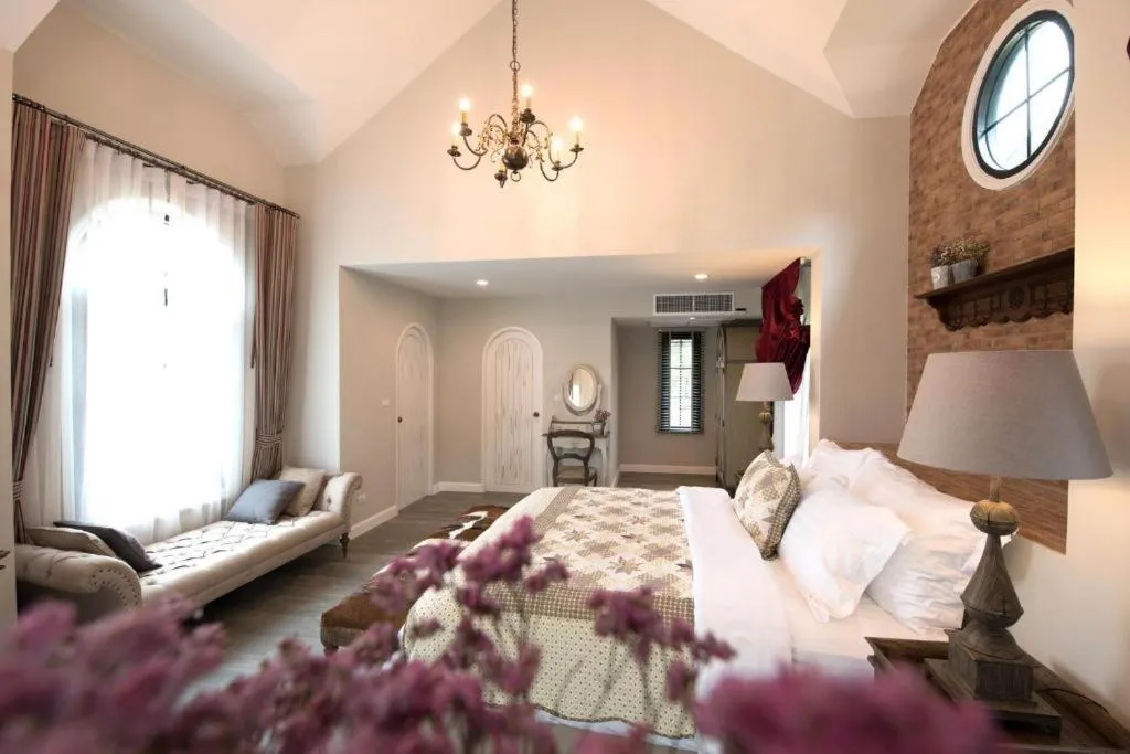 Bed in The Bluesky Resort @ Khao Kho