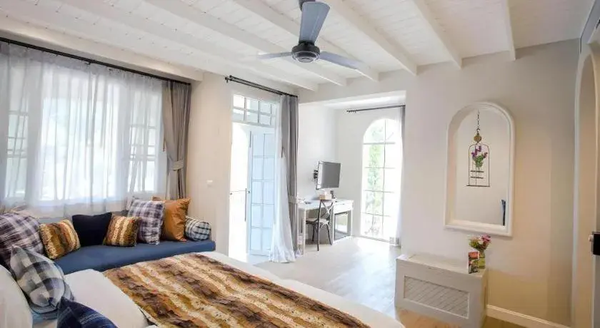 Bed in The Bluesky Resort @ Khao Kho Bed in The Bluesky Resort @ Khao Kho