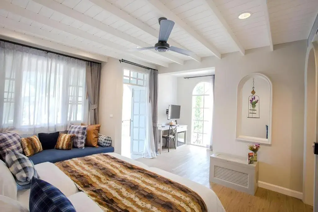 Bed in The Bluesky Resort @ Khao Kho Bed in The Bluesky Resort @ Khao Kho