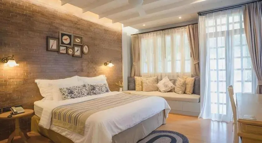 Bed in The Bluesky Resort @ Khao Kho Bed in The Bluesky Resort @ Khao Kho