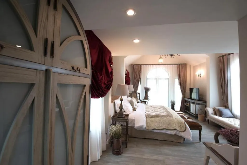 Bed in The Bluesky Resort @ Khao Kho