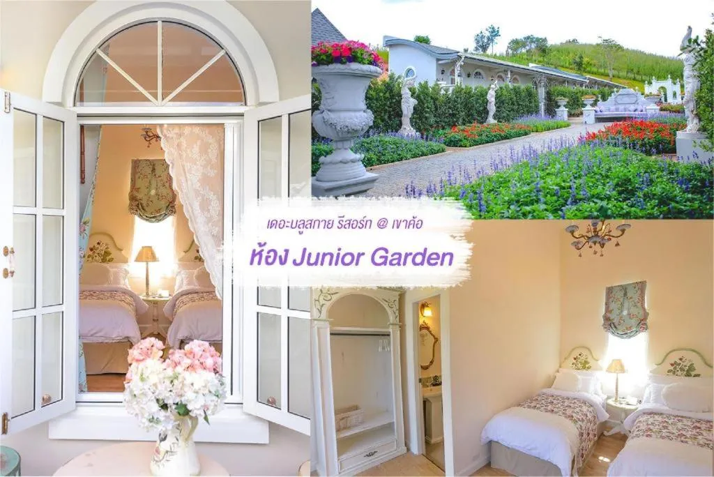 Bed in The Bluesky Resort @ Khao Kho