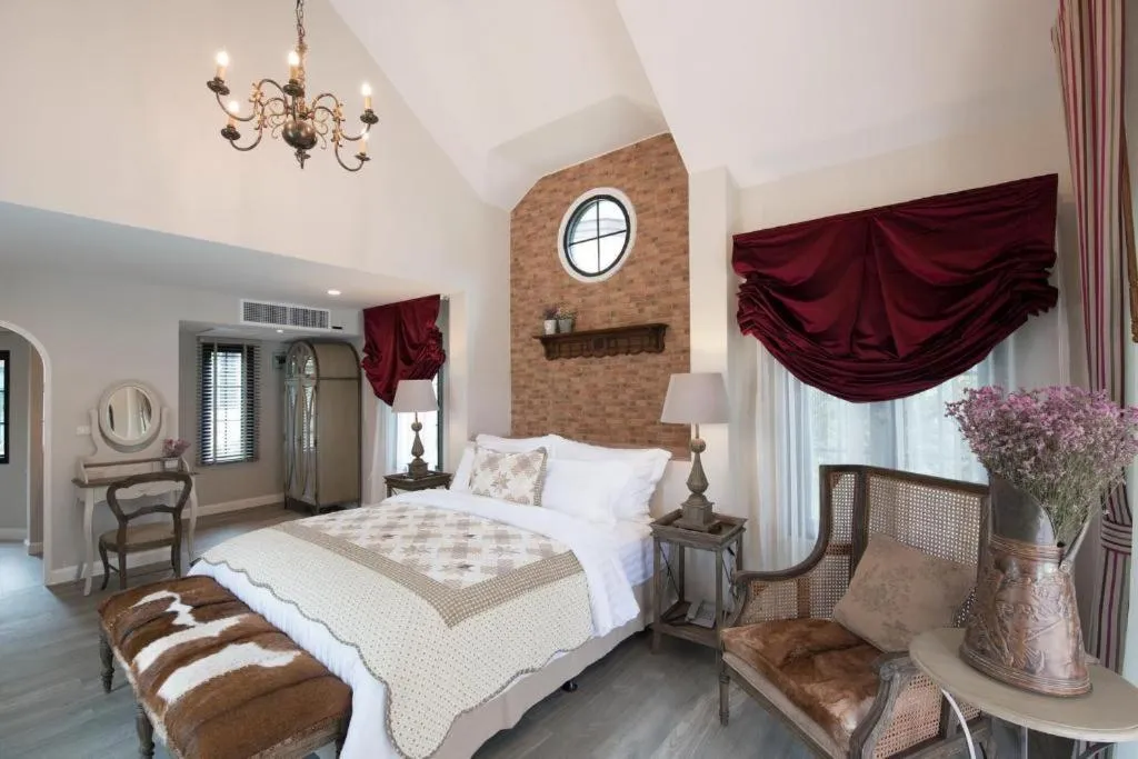 Bed in The Bluesky Resort @ Khao Kho