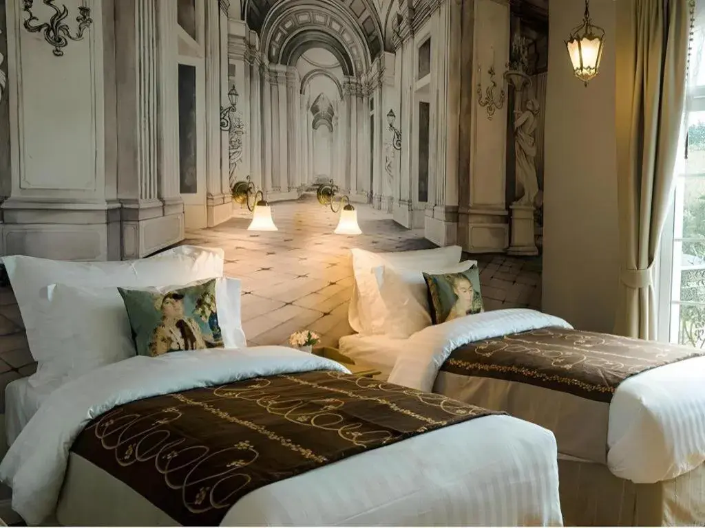 Bed in The Bluesky Resort @ Khao Kho Bed in The Bluesky Resort @ Khao Kho