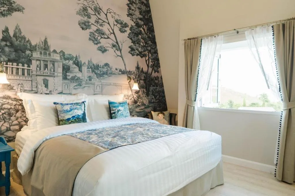 Bed in The Bluesky Resort @ Khao Kho