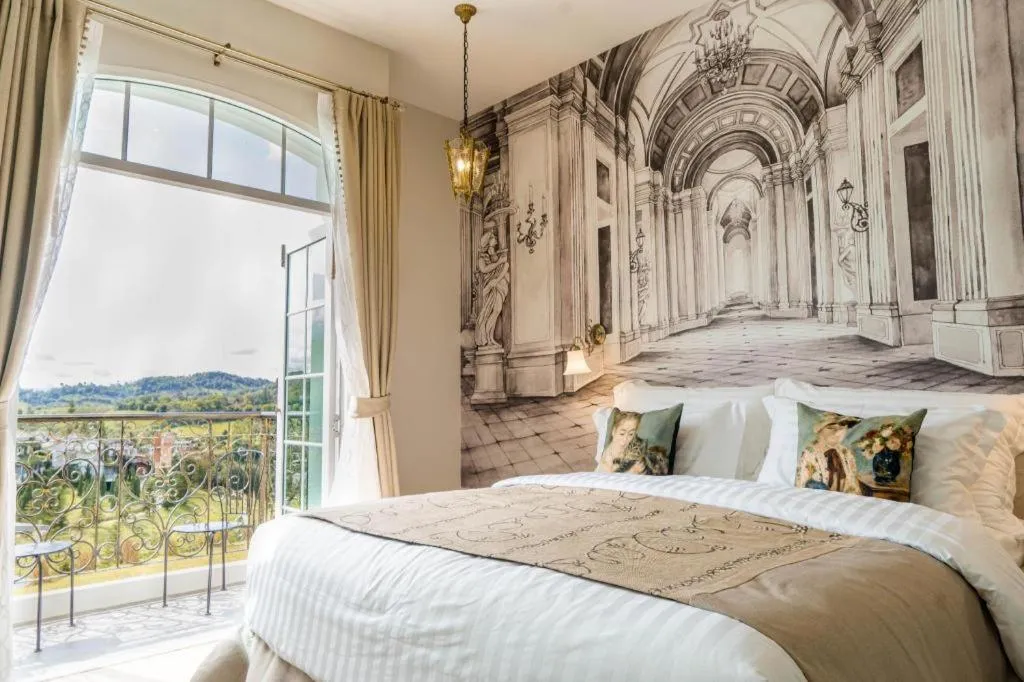 Bed in The Bluesky Resort @ Khao Kho