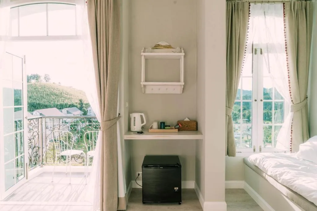 Bed in The Bluesky Resort @ Khao Kho