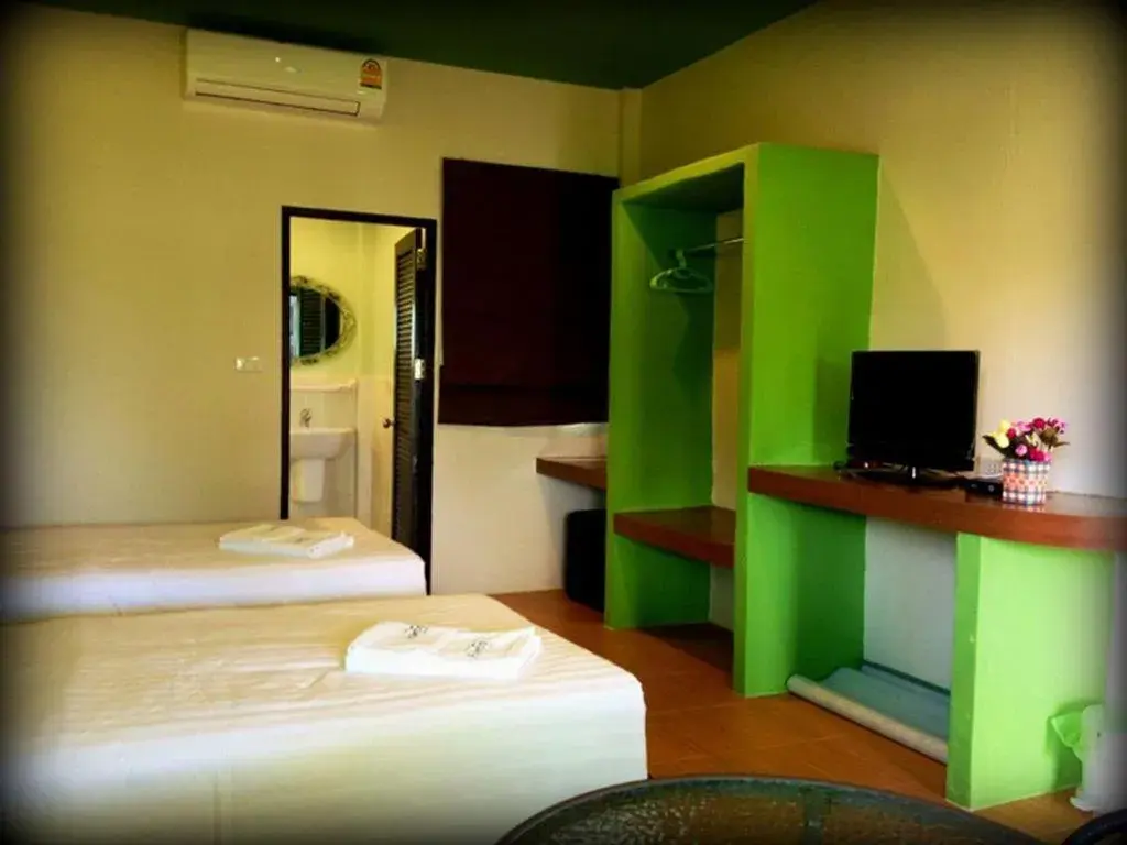 Bed in Aneto Valley Resort Bed in Aneto Valley Resort