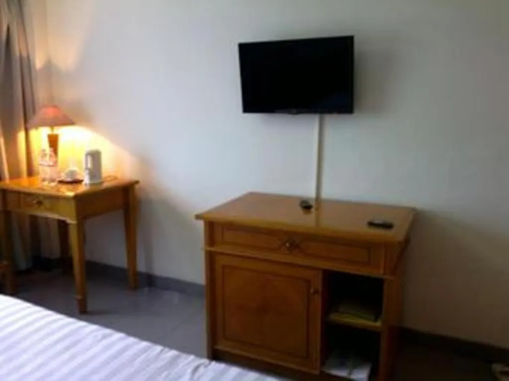 Bed in Hotel Marcopolo