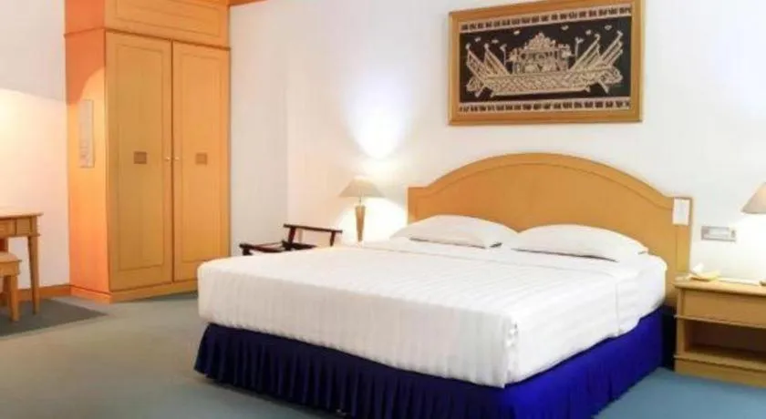 Bed in Hotel Marcopolo