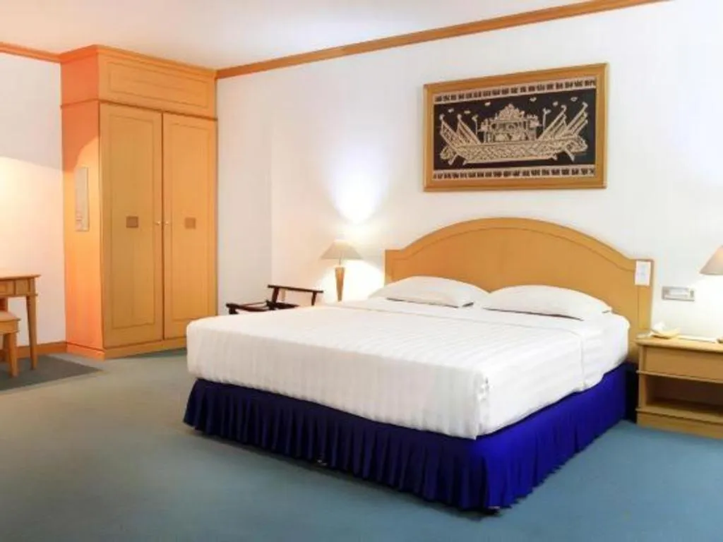 Bed in Hotel Marcopolo