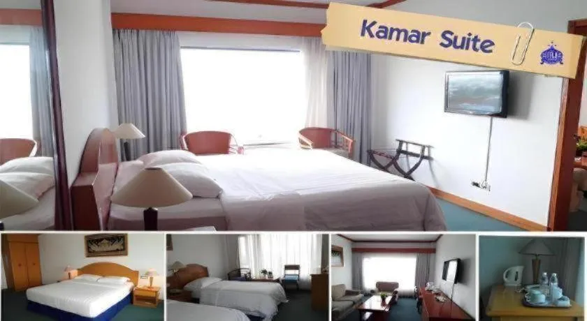 Bed in Hotel Marcopolo