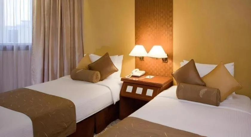 Bed in Hotel Miramar Singapore