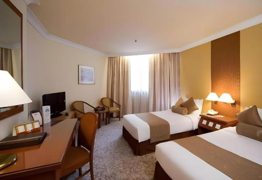 Bed in Hotel Miramar Singapore